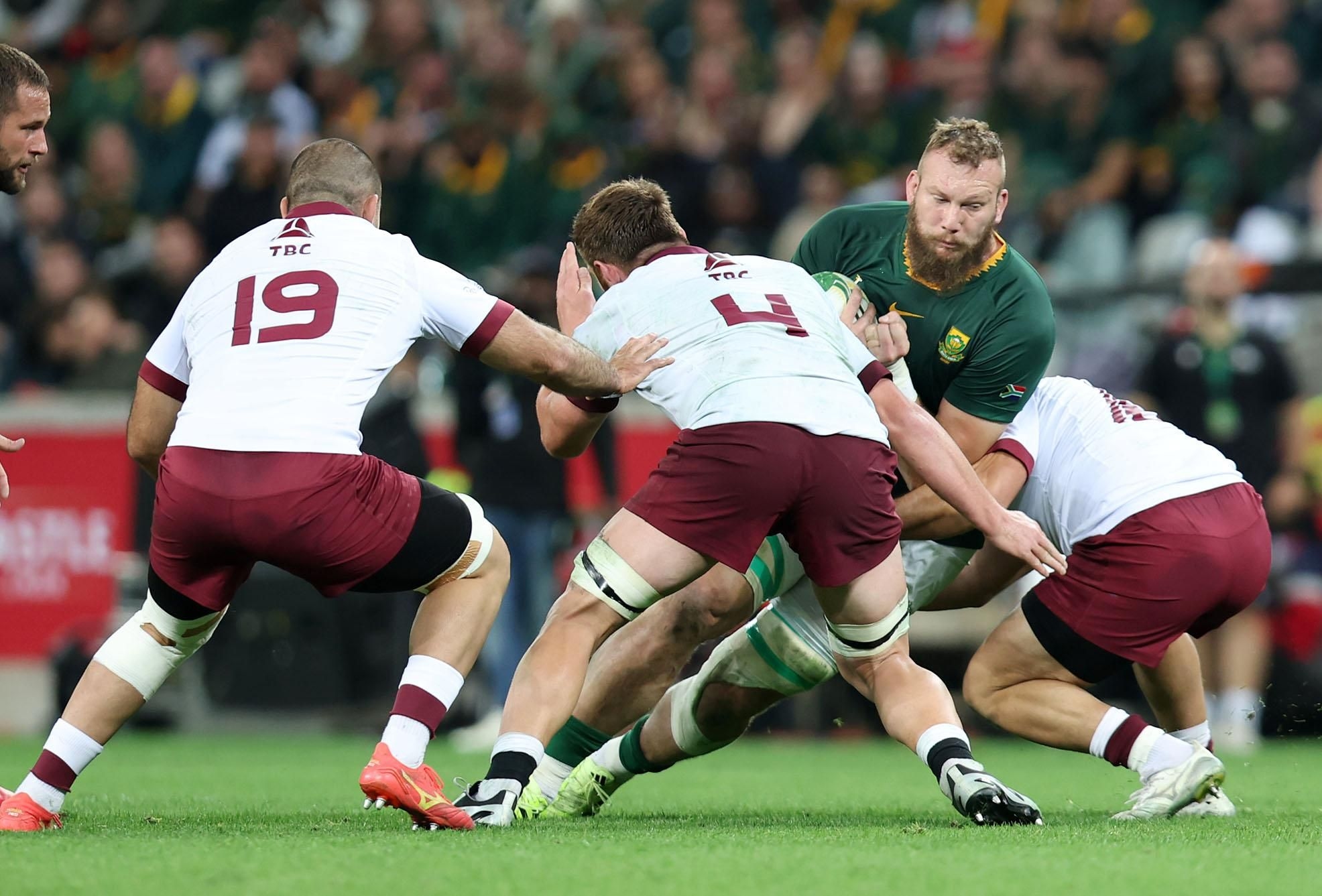 Error-ridden Springboks stumble in Mbombela as feisty Georgia make a statement