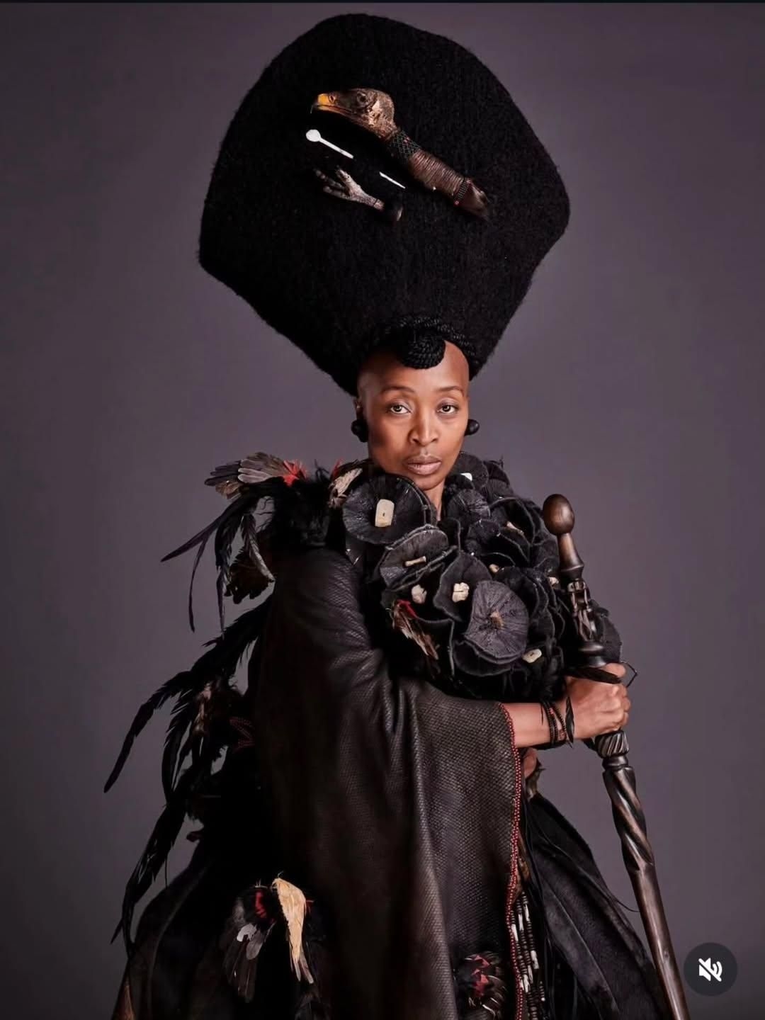 Khabonina Qubeka's captivating response to fans' praise for her role as Queen Ntombazi in 'Shaka iLembe'