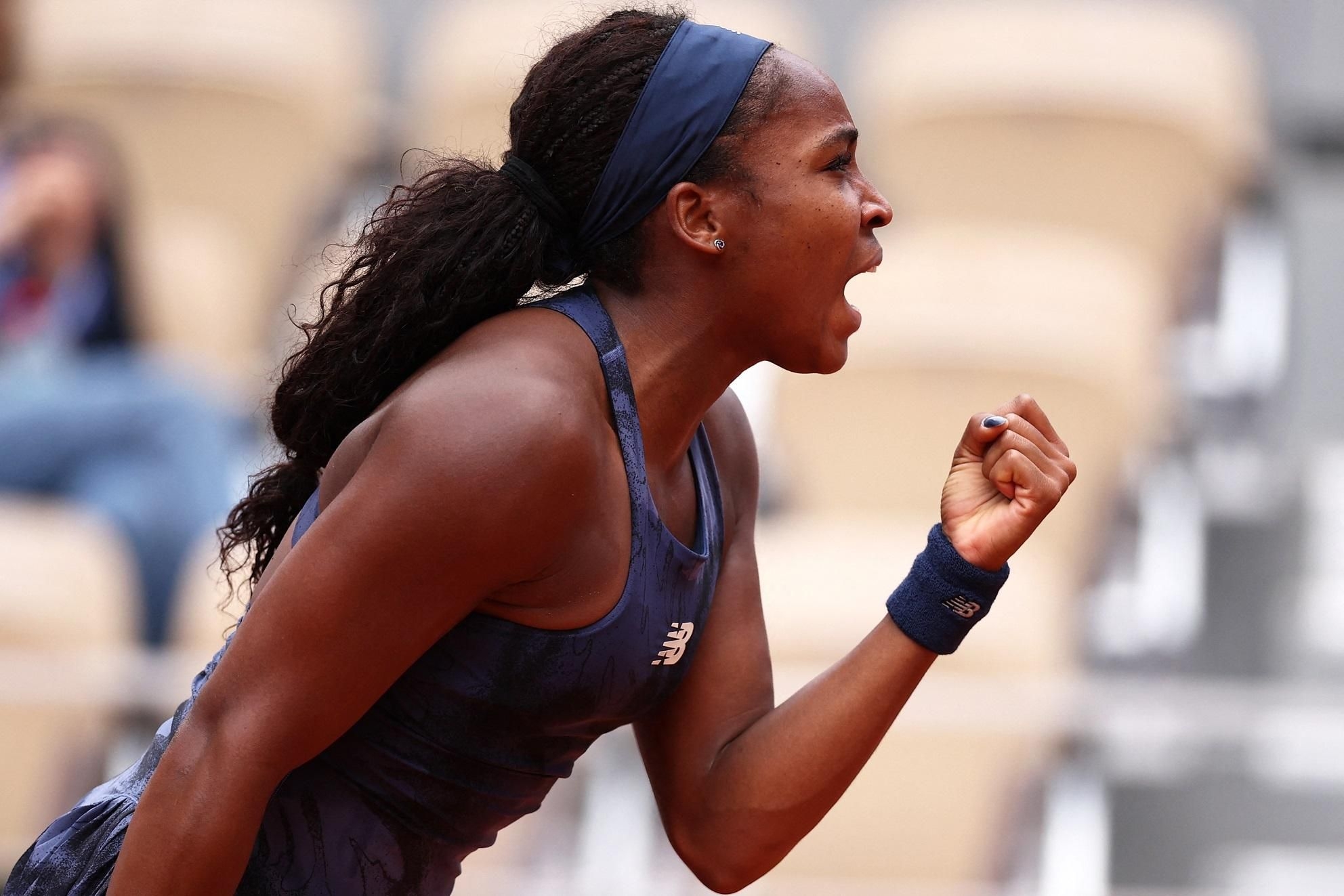 Coco Gauff returns to French Open quarters, vows to 'keep fighting'