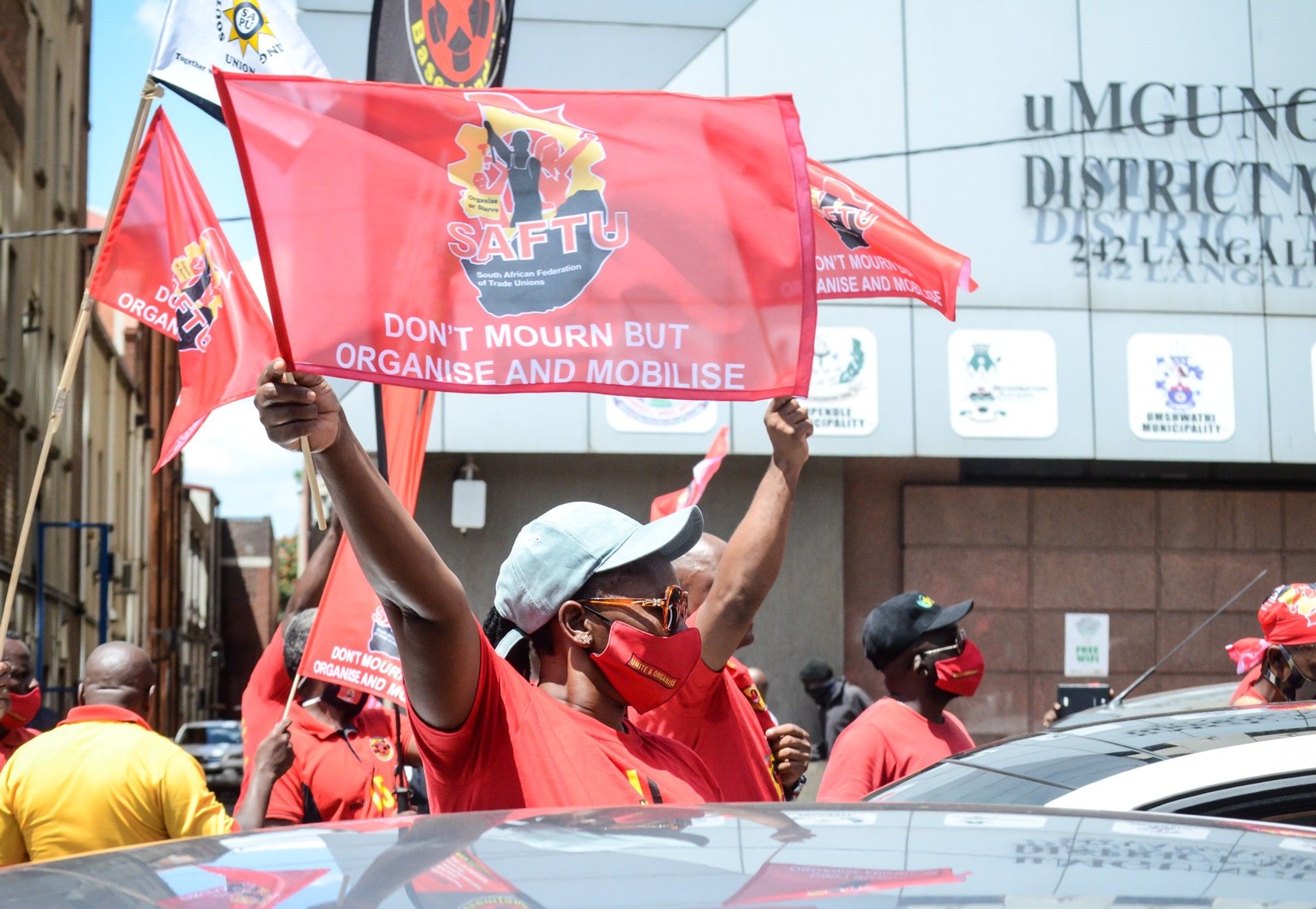 SAFTU rallies for workers' rights on International Workers' Day
