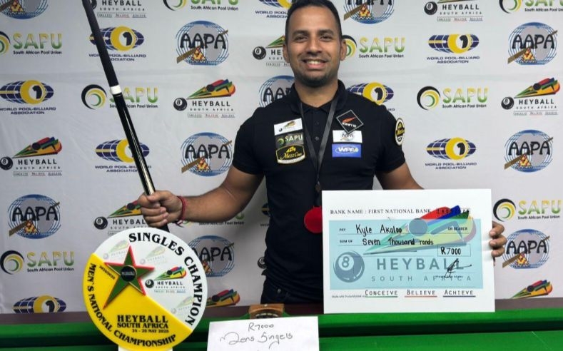 Pool players, Kyle Akaloo and Ethan Chetty, dominate at Heyball national championship