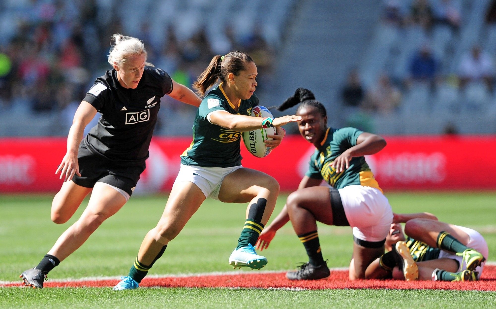 Springbok Women's Sevens still focused on Hollywood ending despite shifting goalposts