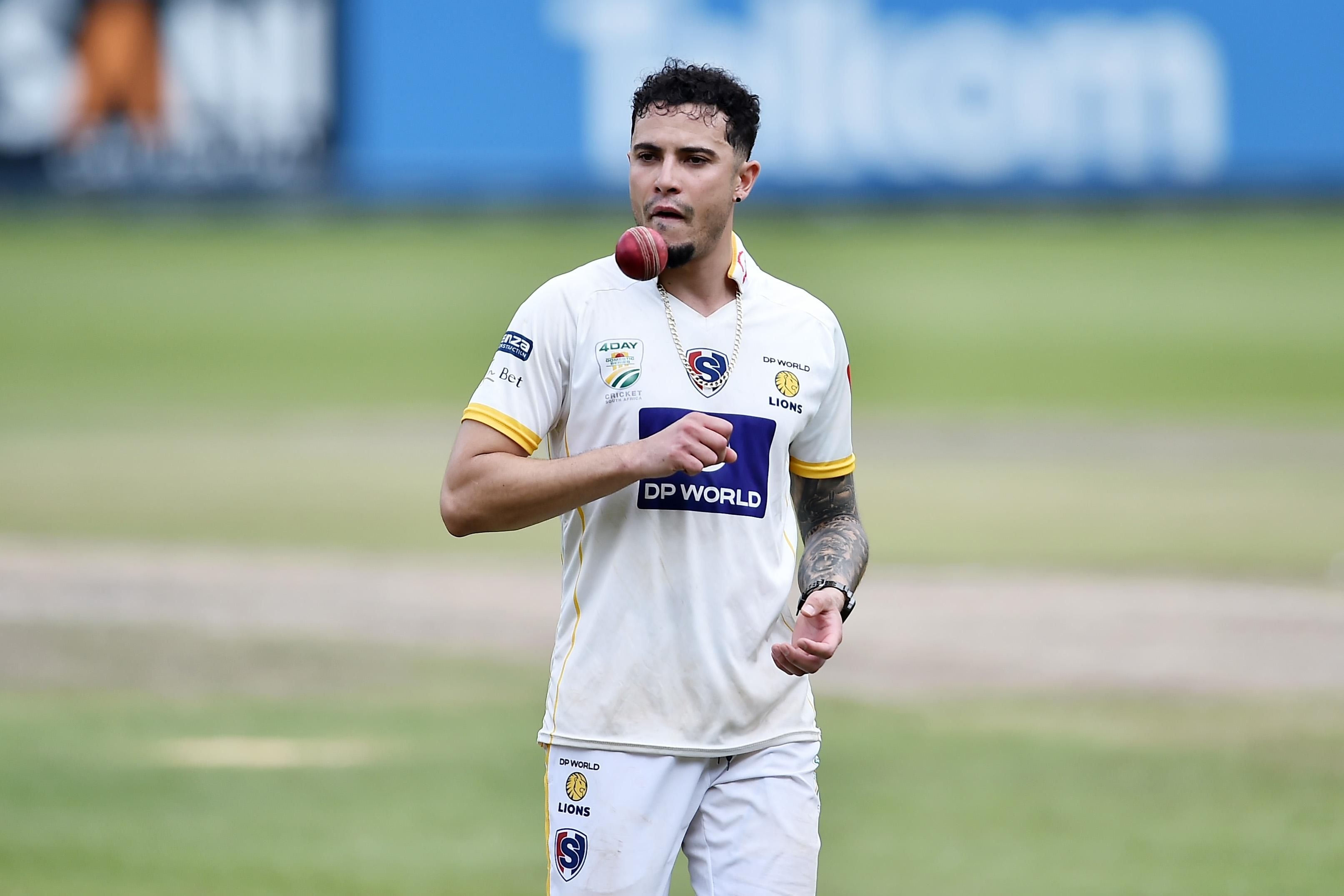 Codi Yusuf loving bowling with the Duke ball