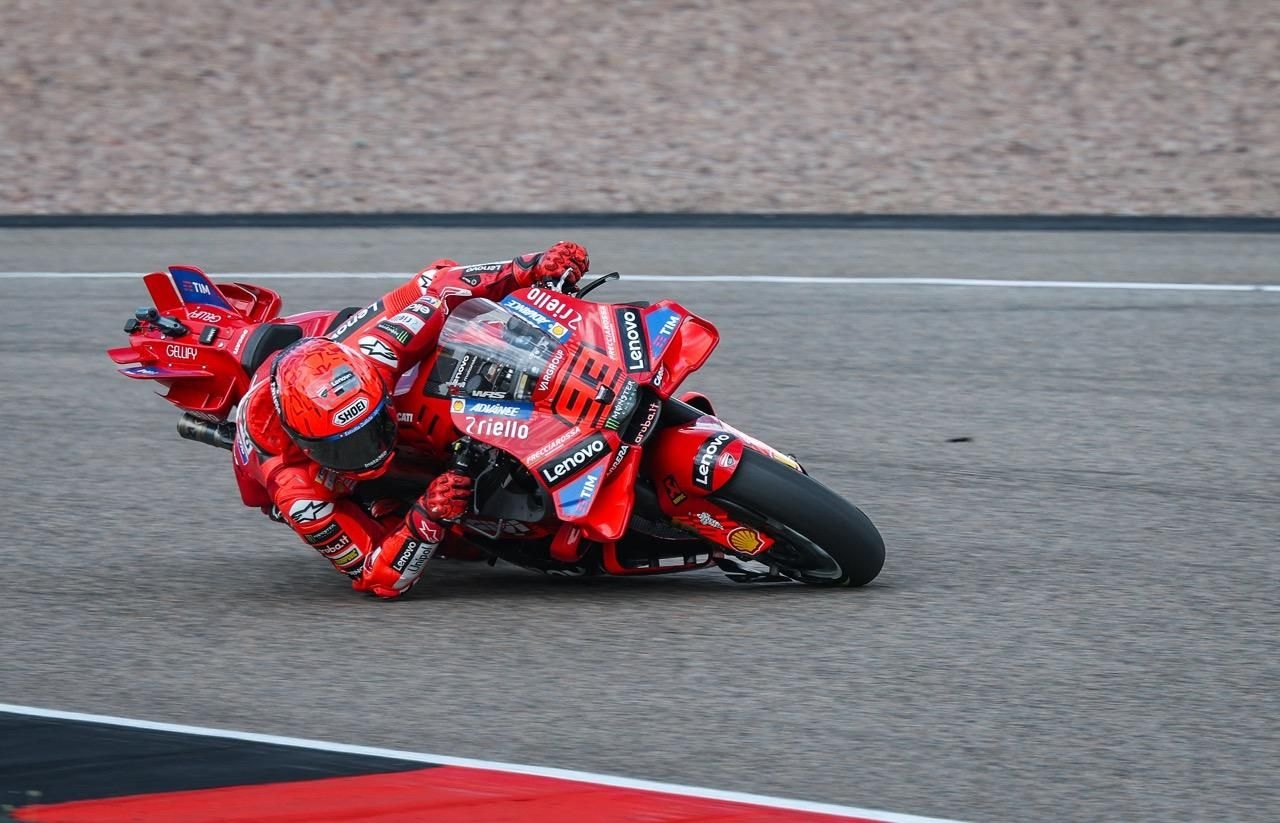 Marc Marquez triumphs in intense German MotoGP