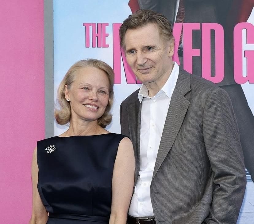 Red carpet sparks: Pamela Anderson and Liam Neeson confirm their blossoming romance
