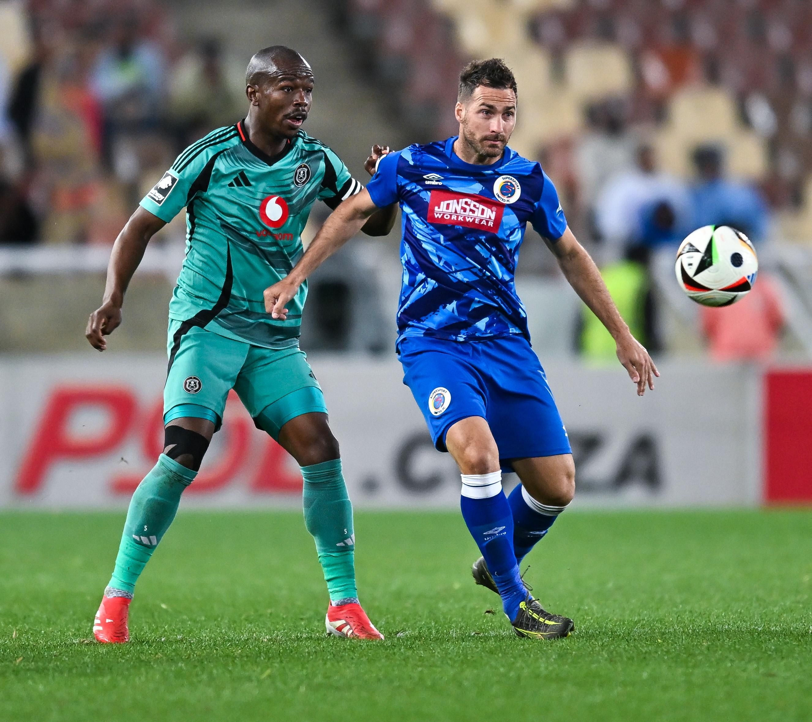 SuperSport United just don't have luck at the moment, bemoans Arendse after Orlando Pirates loss