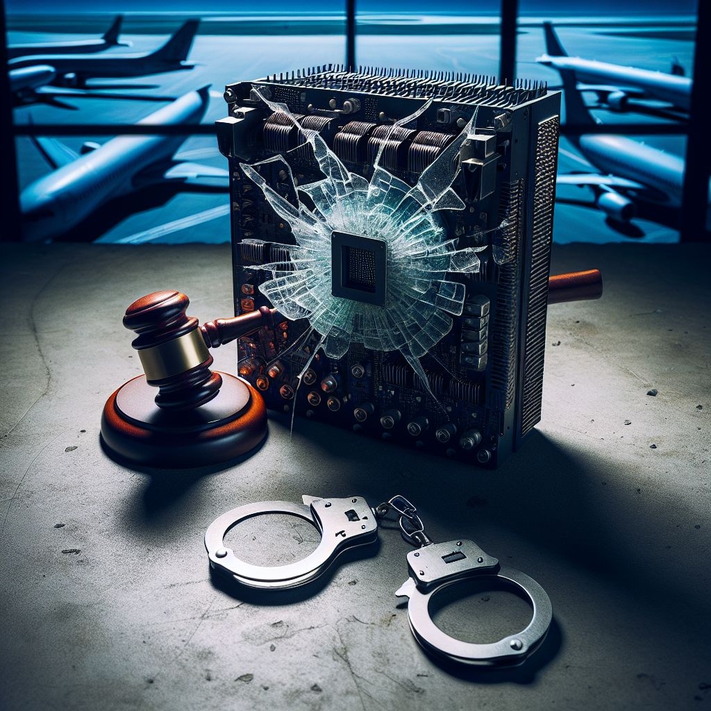 Man sentenced to 10 years for stealing R1. 6 million aviation safety equipment