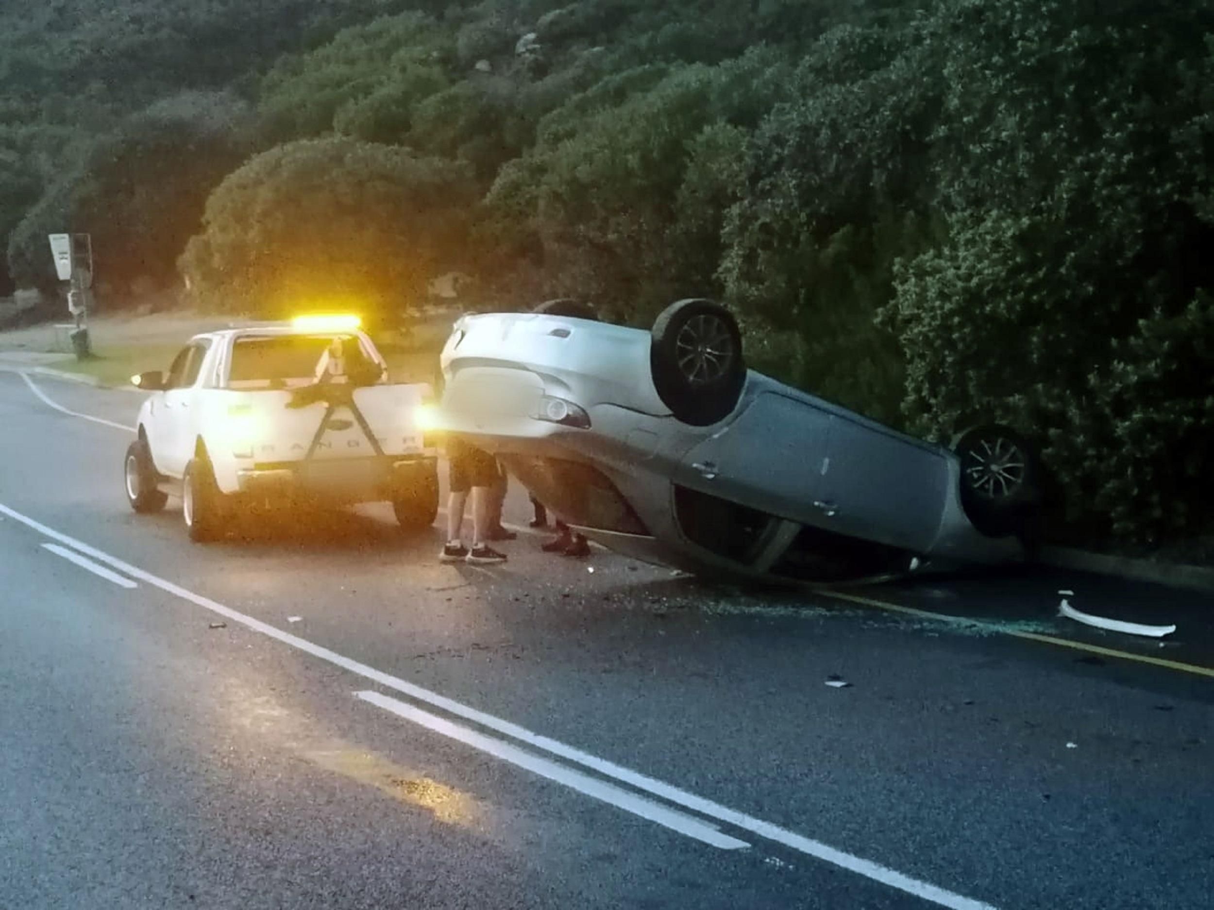 Cape Town's emergency centre reports 84 accidents in 48 hours