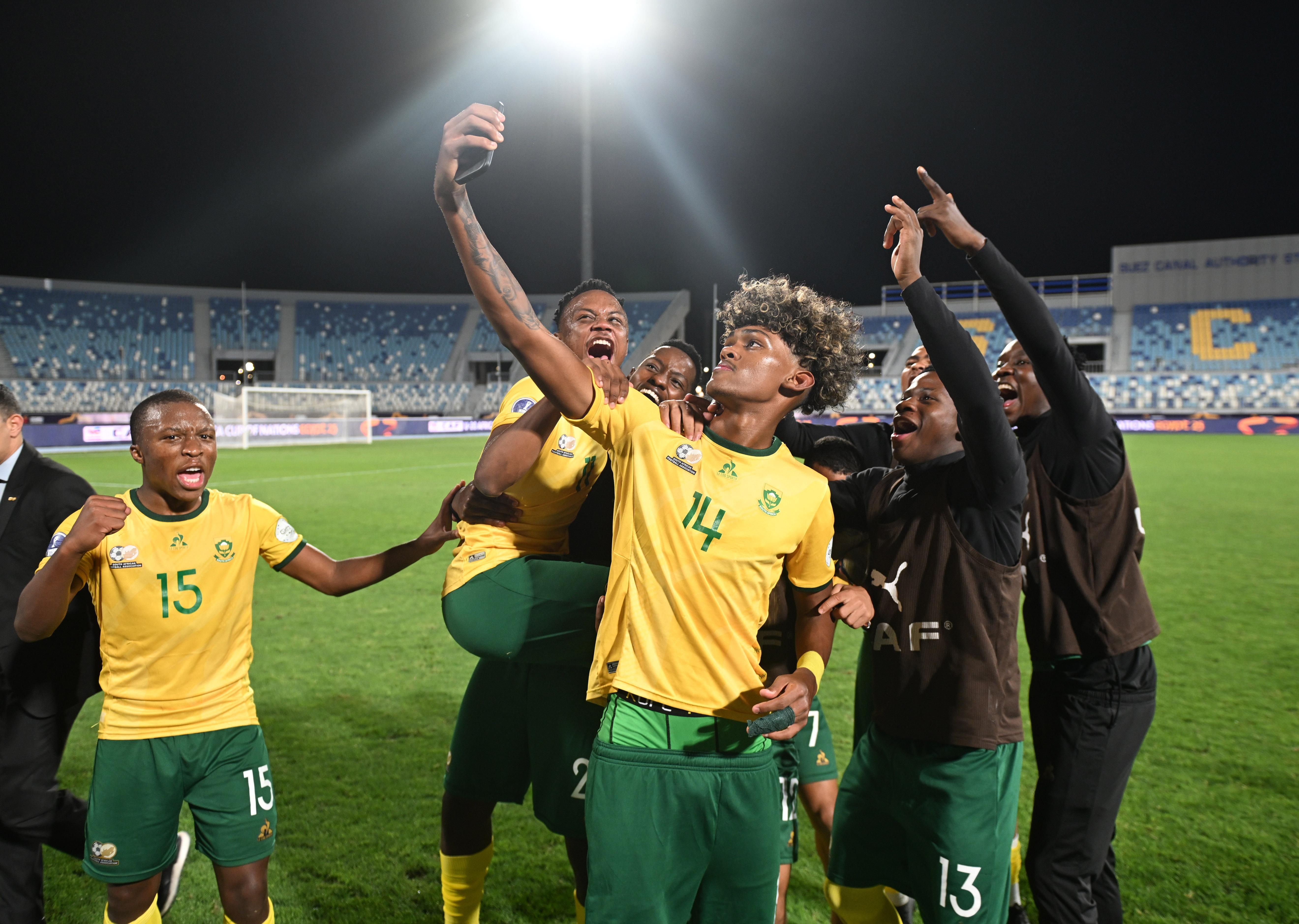 Thabang Mahlangu's late strike sends Amajita to U20 AFCON semis, FIFA U20 World Cup