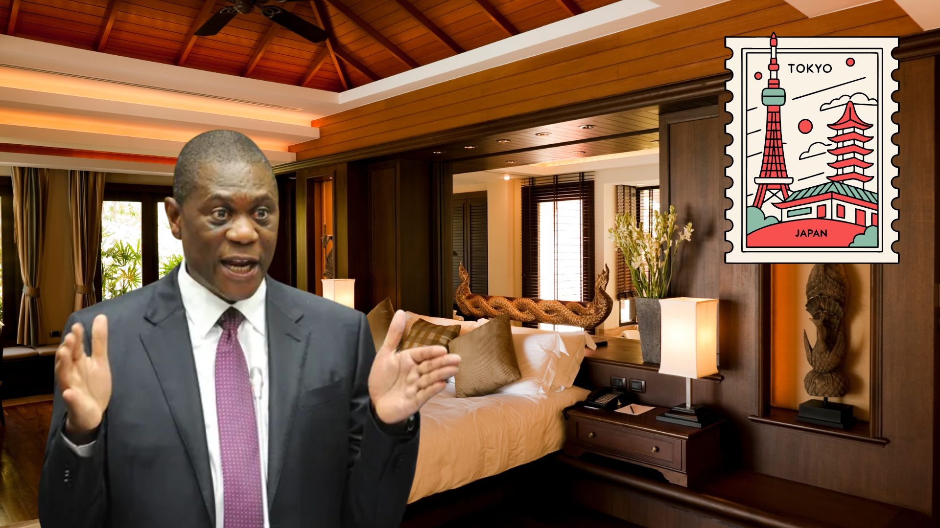 R900,000 for four nights? IOL crunches the numbers on Mashatile's Tokyo accomodation