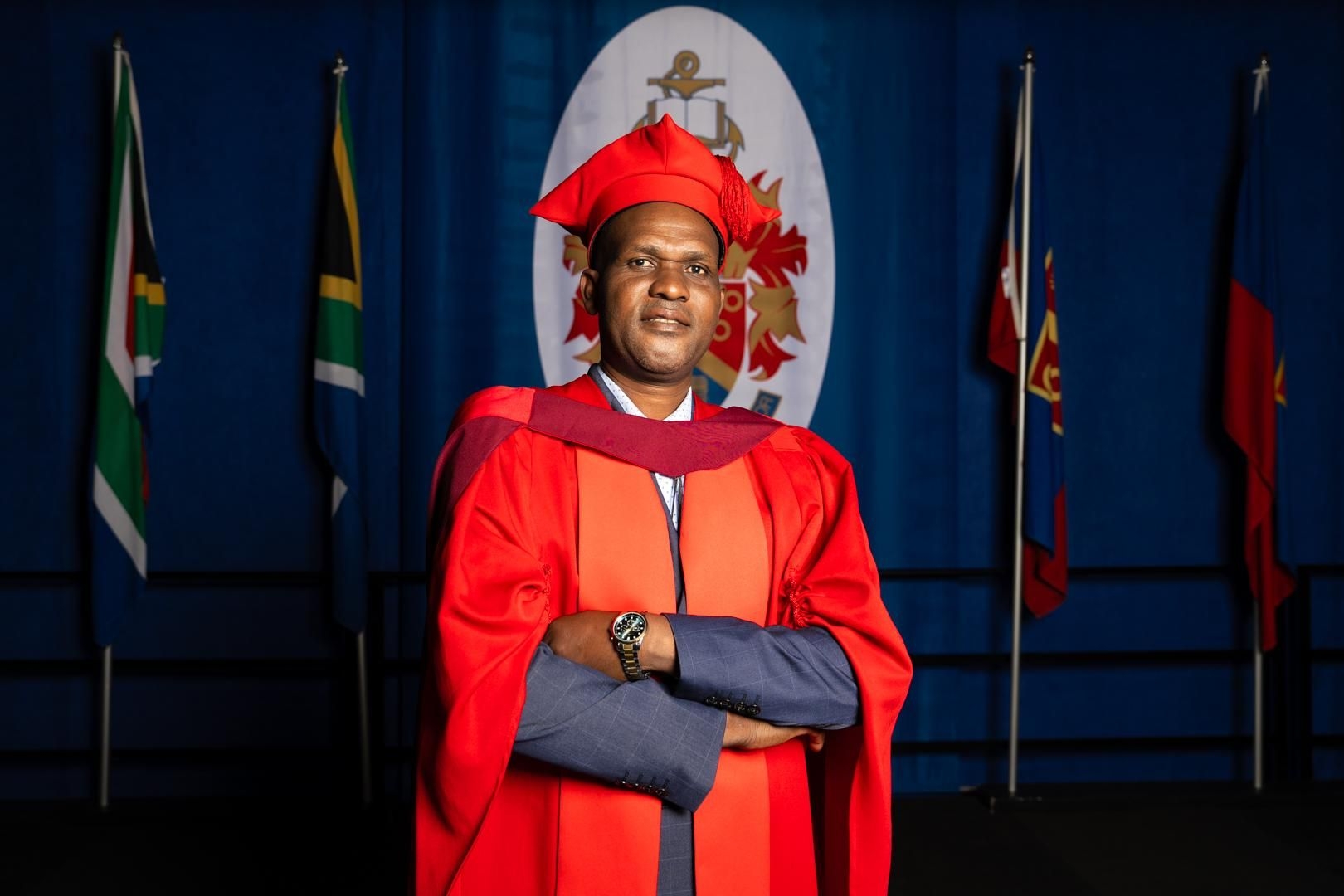 Legal Administrative Officer in the Presidency receives a Doctorate of Laws degree