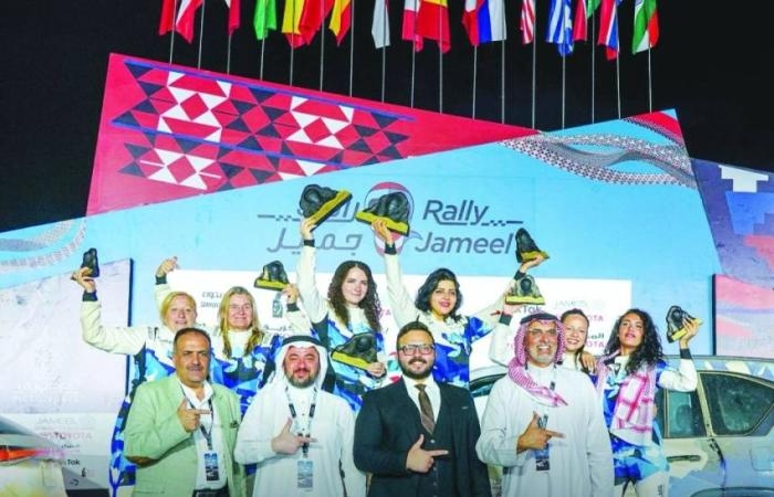 فريق عبداللطيف جميل لكزس للسباقات يحقق المركز الأول في فئة الهايبرد والمركز الثاني بالترتيب العام في رالي جميل 2025