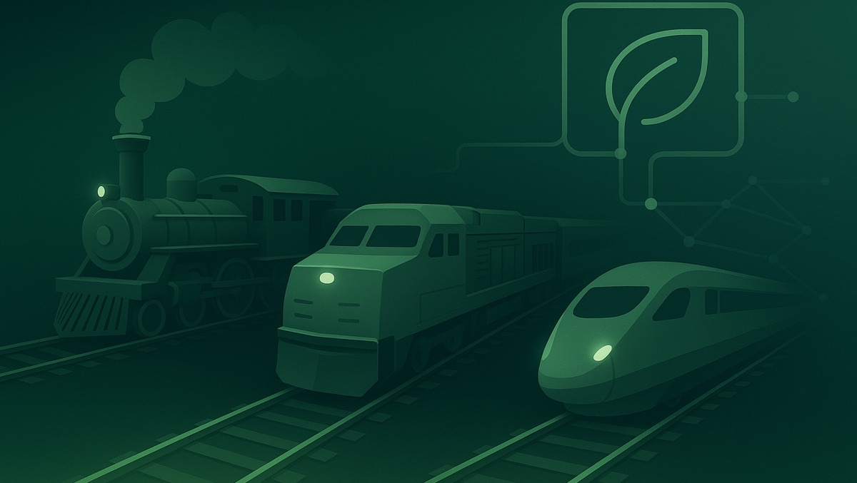 The transformation of American railroads: From industrial revolution to sustainable strength