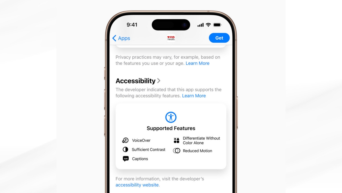Apple unveils new accessibility features & nutrition labels