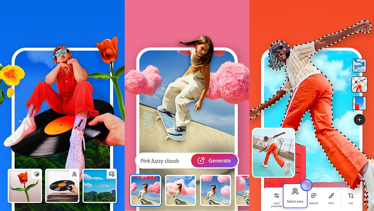 Adobe debuts free Photoshop Android beta with AI tools & layers