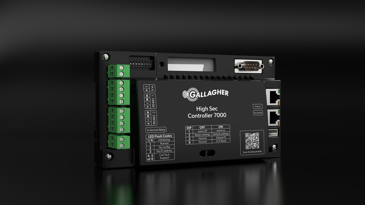Gallagher unveils High Sec C7000 controller for critical sites