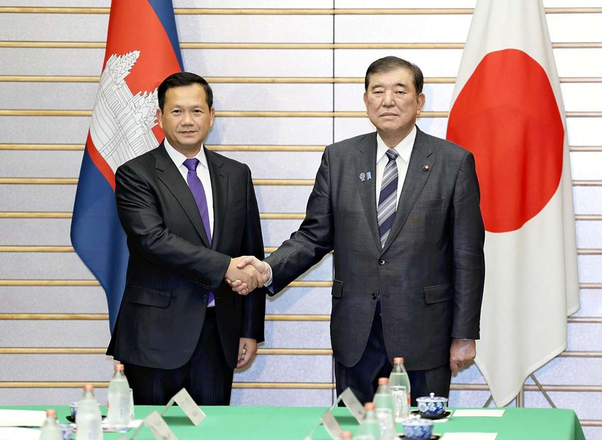 Ishiba, Cambodian Leader Affirm Economic Cooperation
