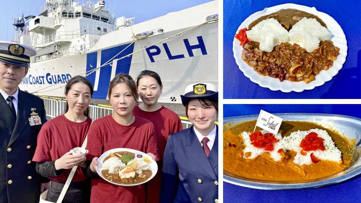Curry Collab Between MSDF, JCG Heats Up in Maizuru