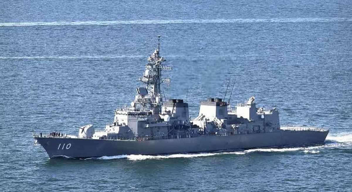 Japan Maritime Self-Defense Force Destroyer Passed Through Taiwan Strait in Mid-June Amid China's Intensifying Military Activities