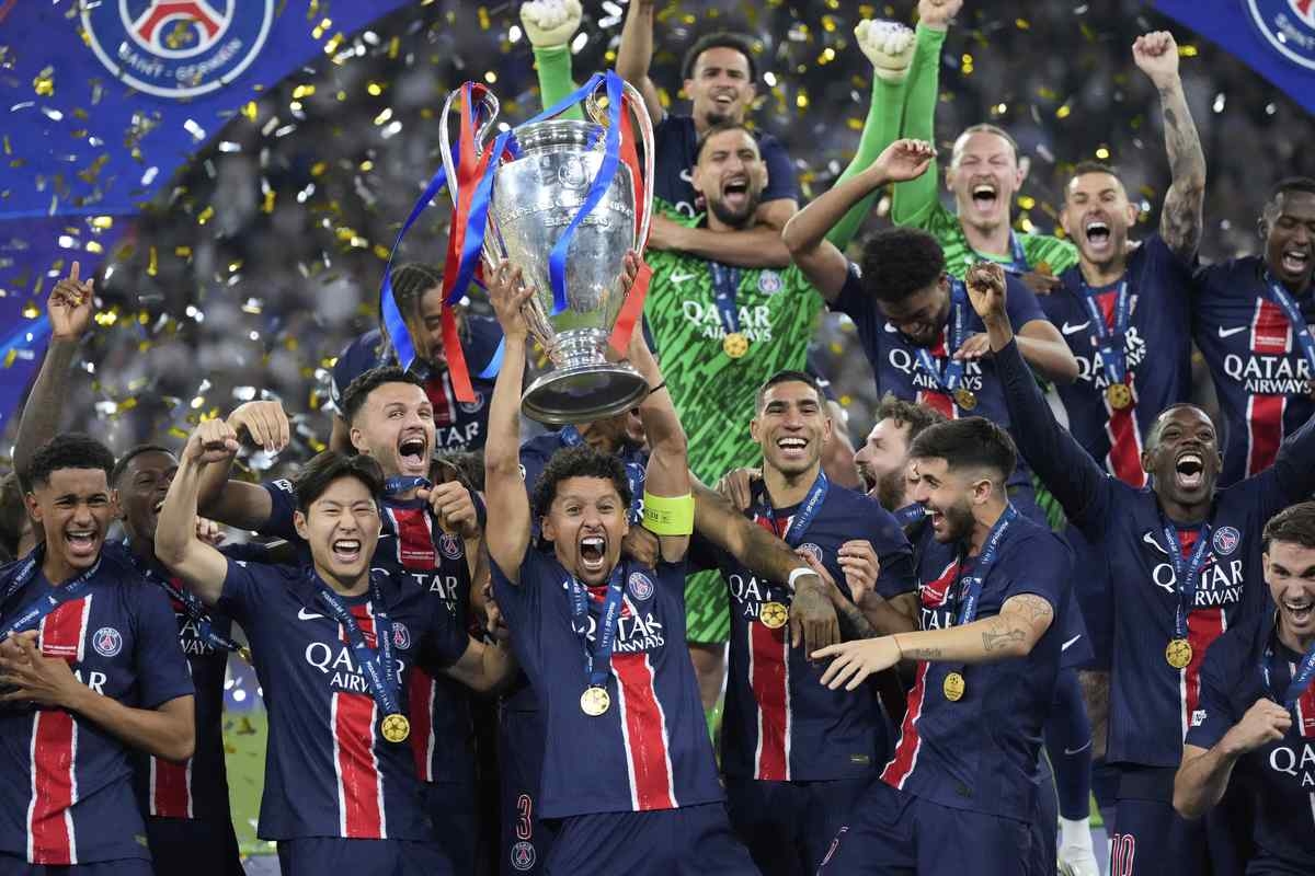 Doué Double Leads PSG Thrashing of Inter Milan for First Champions League Trophy