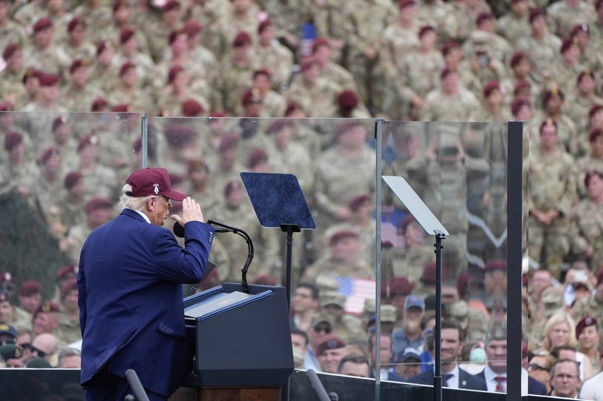 Trump Says He Will ‘Liberate' Los Angeles in Speech to Mark the 250th Anniversary of the Army