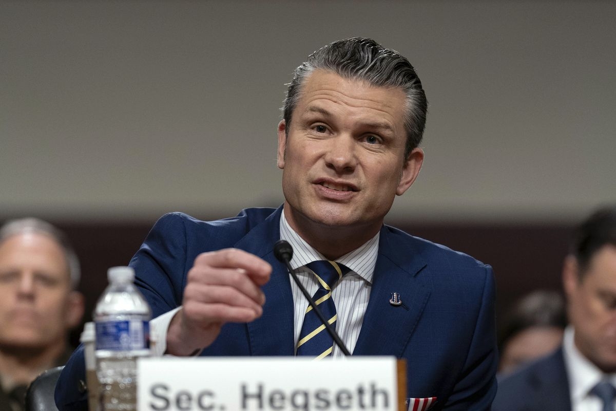 Hegseth Says the Pentagon Has Given Trump Options for Israel-Iran Conflict