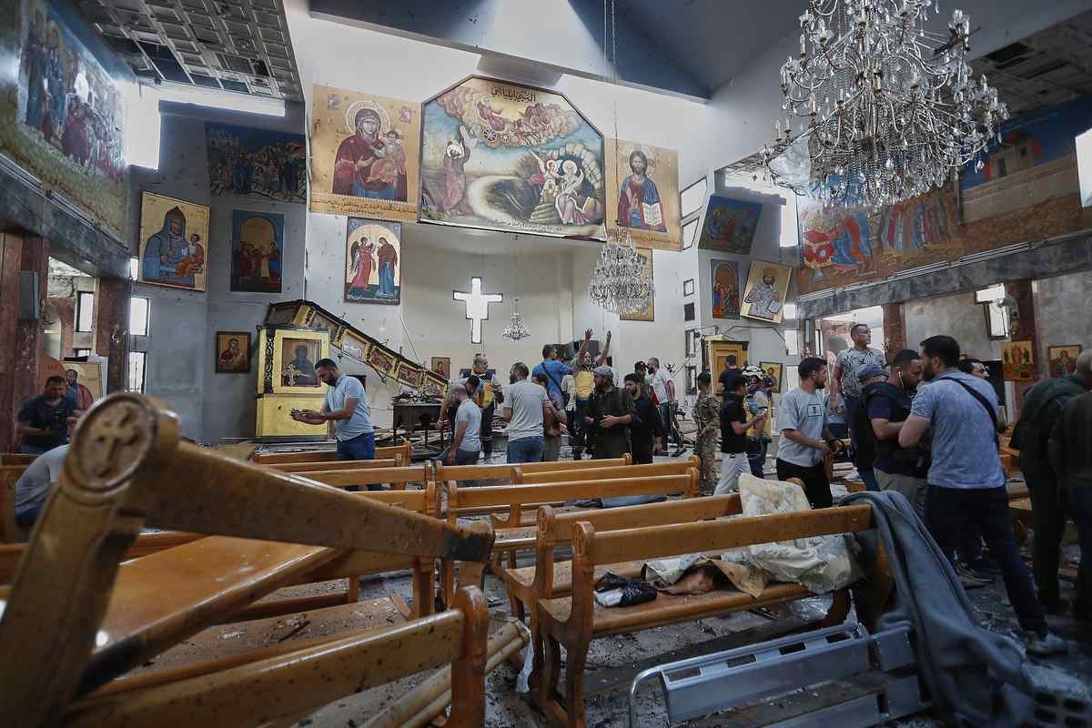 Suicide Bomber Kills at Least 22 in Greek Orthodox Church in Syria during Divine Liturgy