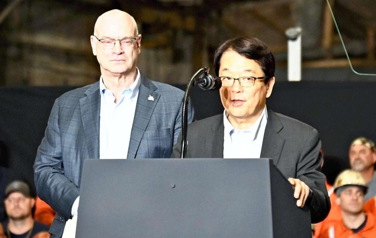 Rump Reiterates U.S. Steel To ‘Remain American Company'; Pledges No Layoffs, Furnaces at Full Capacity for 10 Years