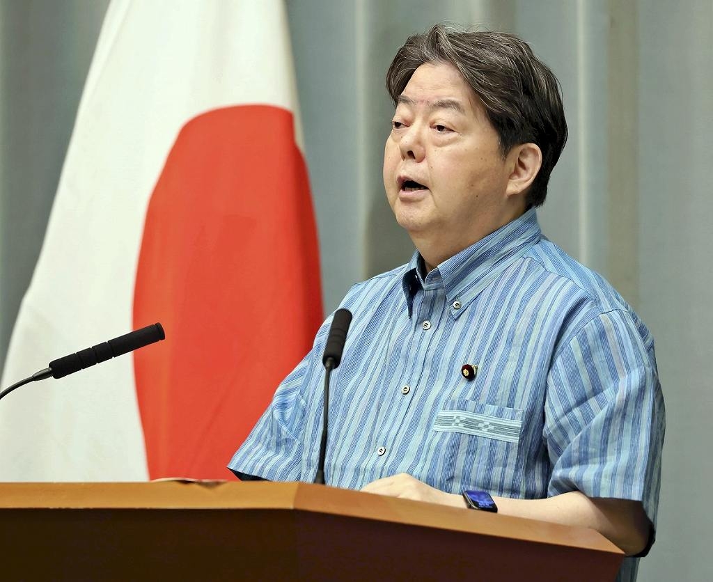 Japan Expresses Serious Concern Regarding China's Fighter Jet Flights; Hayashi Says Requests to Prevent Recurrence Made to Chinese Side