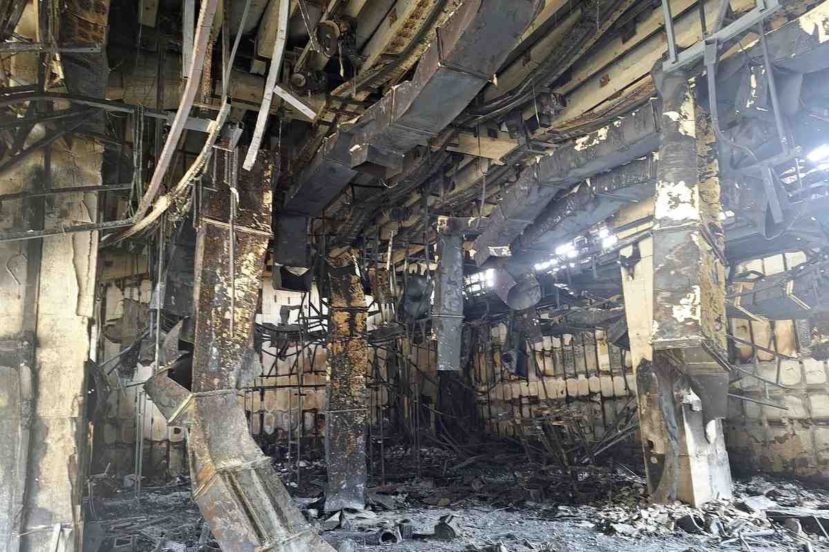 Iran Shows Interior of State-Run Broadcaster after Bombing by Israel