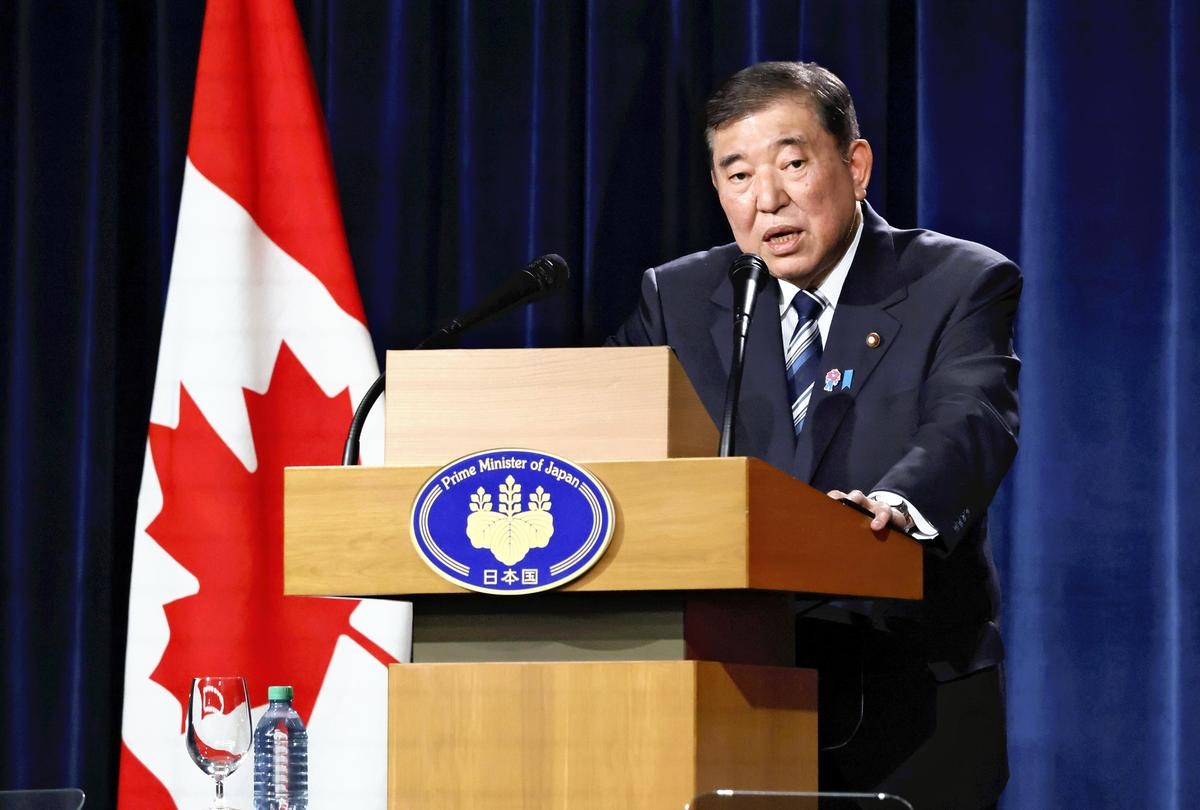 Ishiba Strives to Bridge Divide Between U.S., Europe; Takes Neutral Stance to Avoid Impact on Tariff Negotiations