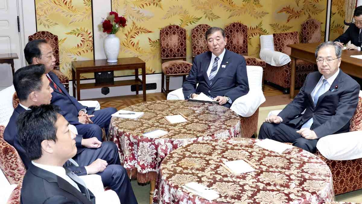 Prime Minister Shigeru Ishiba Says Govt Will Take Measures to Ease Price Hikes of Petroleum Products
