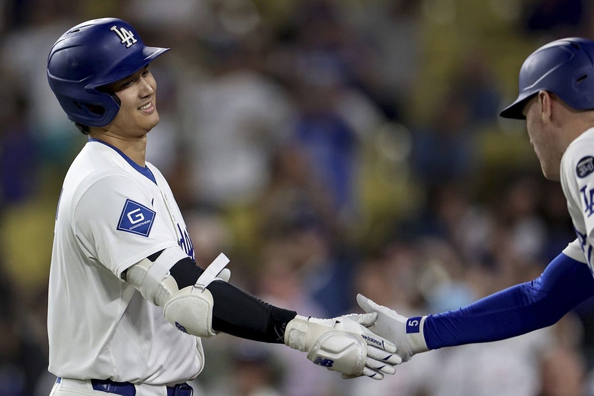 Shohei Ohtani Homers in Fifth Consecutive Game, Tying a Los Angeles Dodgers Franchise Record