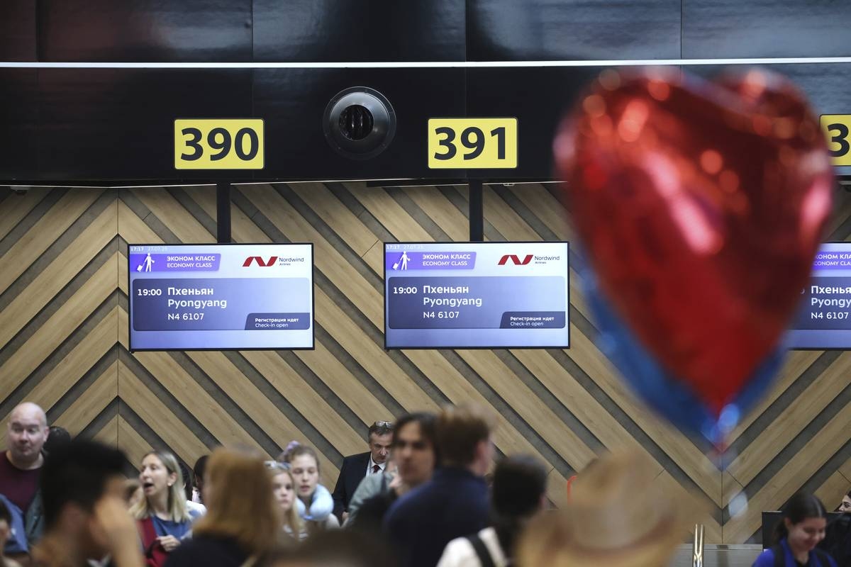 Russia Starts Direct Commercial Flights between Moscow and Pyongyang