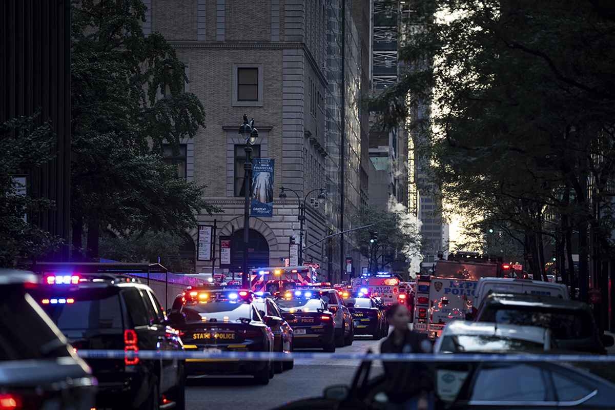 At Least 3 People, Including a Police Officer, Killed in a Manhattan Office Building Shooting