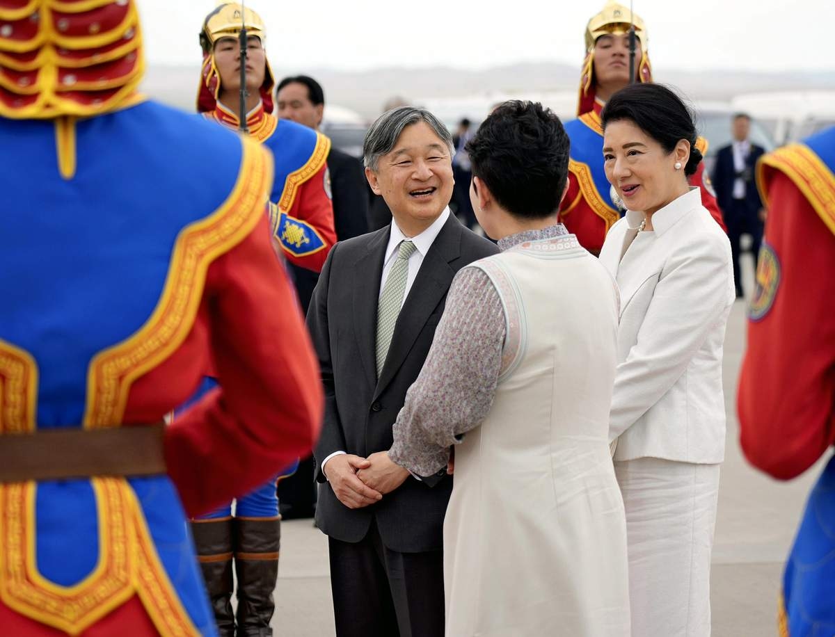 Japanese Imperial Couple Delighted By ‘Truly Memorable Trip' to Mongolia
