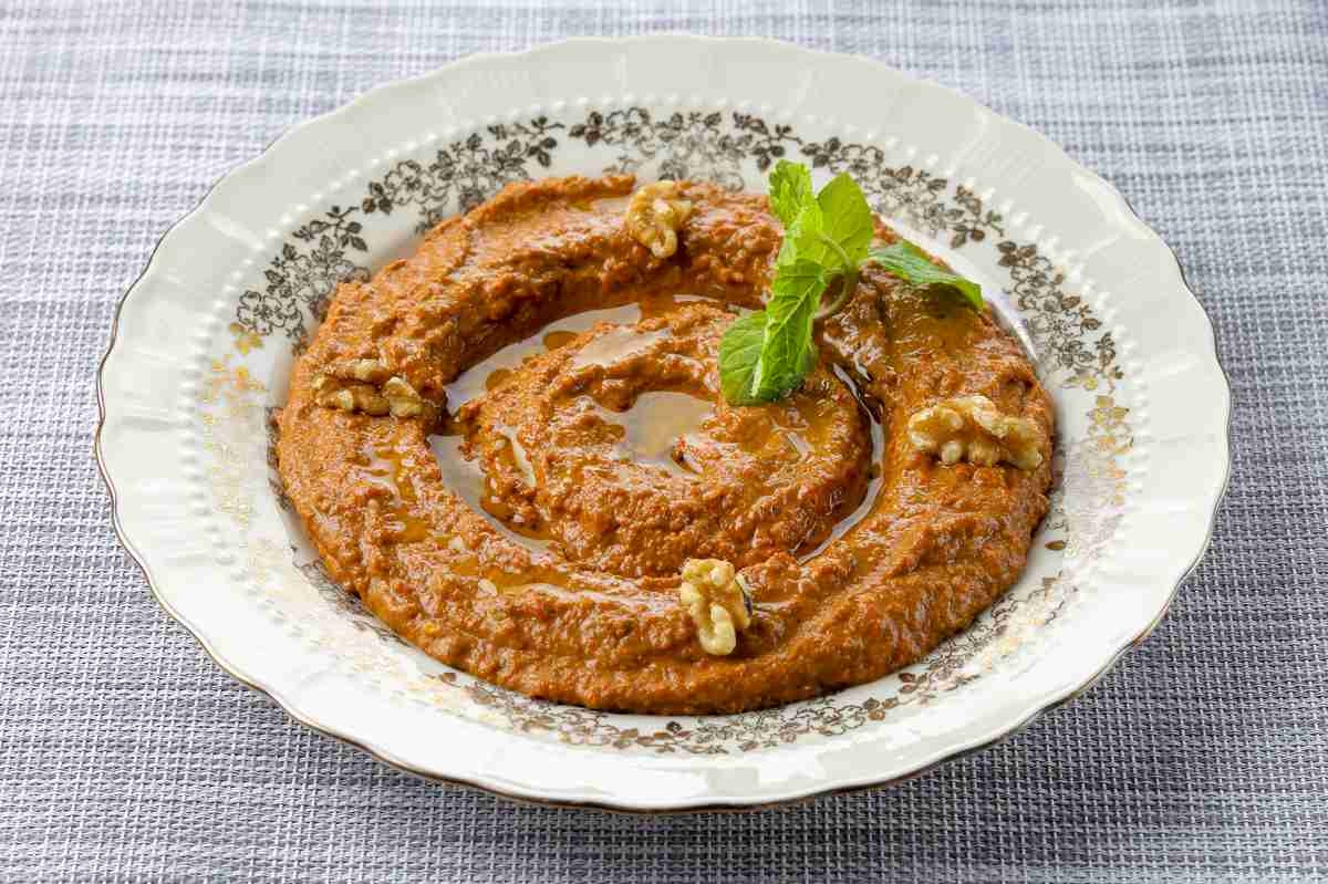 Red Bell Pepper, Walnut Dip Brings Rich Aroma, Flavor to the Table; Middle East Appetizer Made Easy with Food Processor