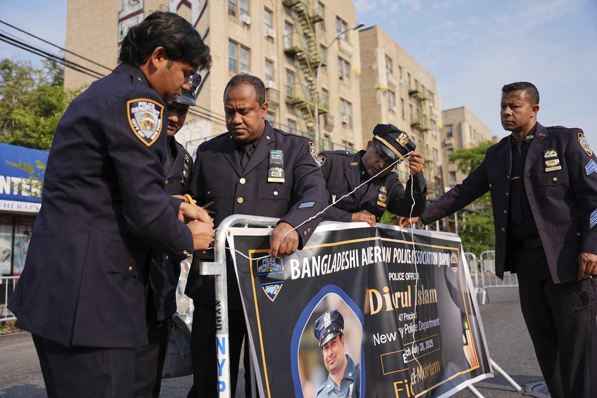 Death of NYPD Officer Spotlights Rise of Bangladeshi Immigrants within Ranks