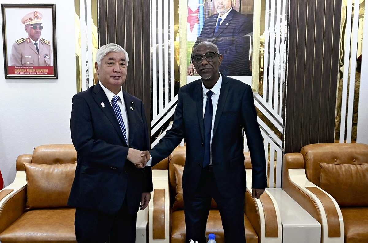 Japan, Djibouti Defense Ministers Agree to Boost Cooperation to Deter Pirates in Gulf of Aden off Somalia