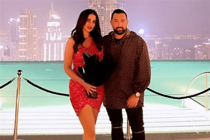 درة تحتفل مع زوجها بيوم الحب