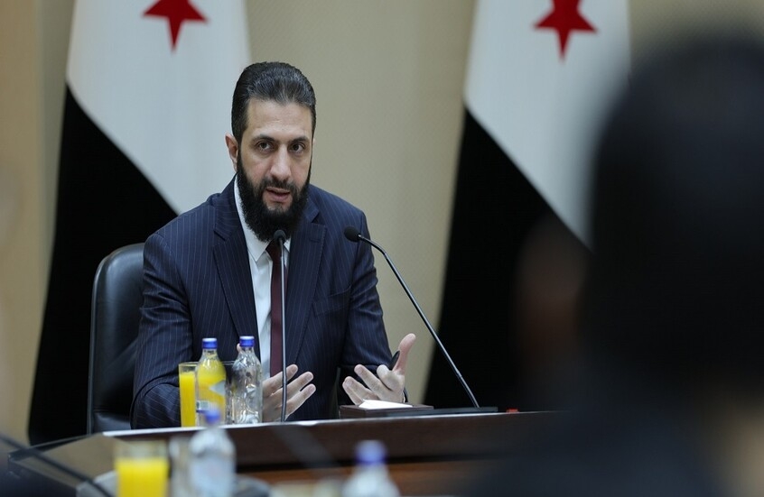 لافروف والشرع في منتدى أنطاليا بتركيا