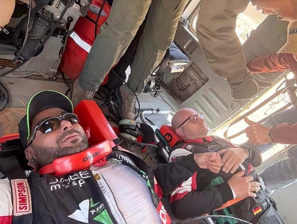 تفاصيل إصابة سائق راليات سعودي تعرض لحادث بالأردن