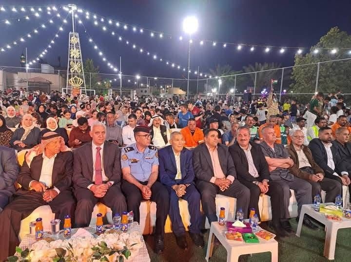 العموش يرعى الاحتفال بعيد العمال والأعياد الوطنية في محافظة الزرقاء