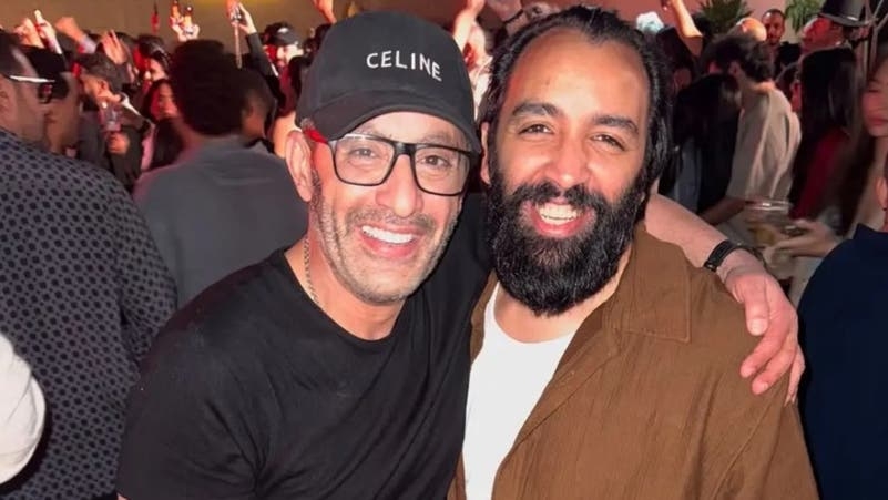 أحمد السقا يحتفل بعيد ميلاد أسماء جلال