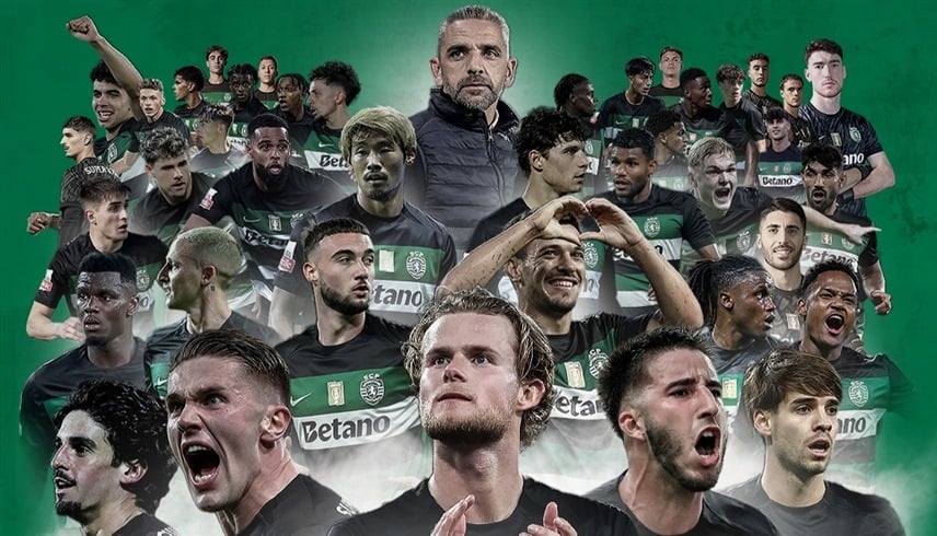 للمرة 18.. سبورتينغ لشبونة يتوج بلقب كأس البرتغال