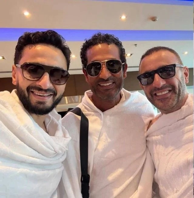 السقا وعمرو سعد وحمادة هلال يكشفون تفاصيل رحلتهم للحج