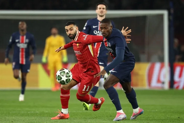 موعد مباراة ليفربول ضد باريس سان جيرمان بدوري أبطال أوروبا والقنوات الناقلة