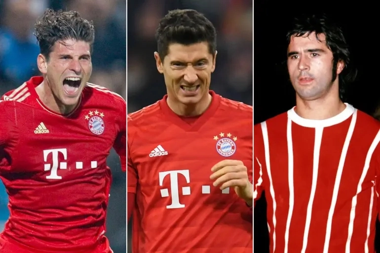 أفضل 10 هدافين في تاريخ الدوري الألماني