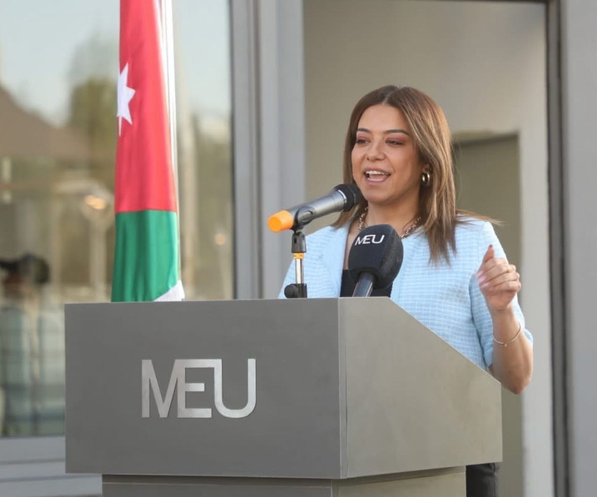 فرح البدري في ملتقى جامعة الشرق الأوسط: مواجهة الجمهور بلغة المستقبل
