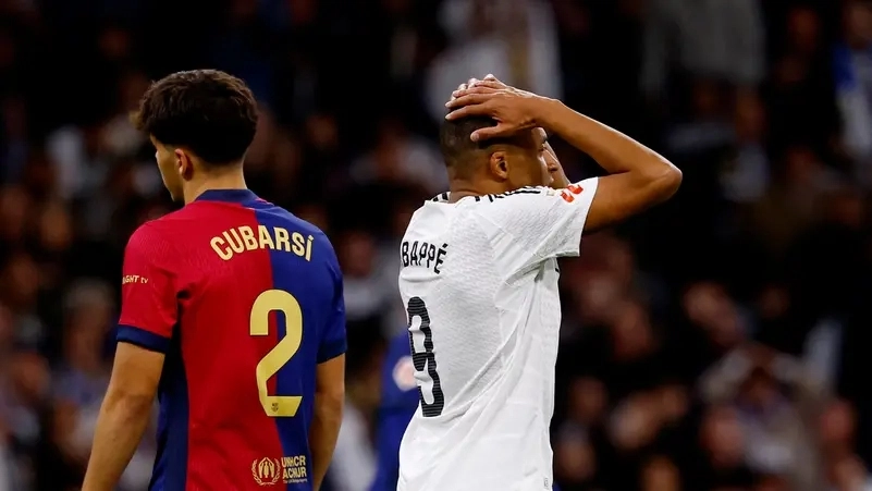 قلق في مدريد.. غموض بشأن موقف مبابي من مباراة برشلونة